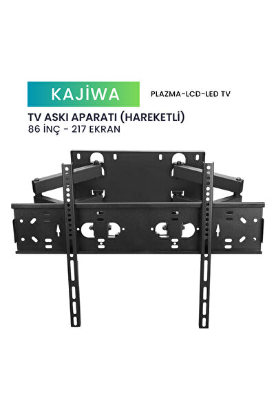 KAJİWA 86 İNÇ ASKI APARATI HAREKETLİ (208 EKRAN) Tüm Marka ve modellerle uyumludur.