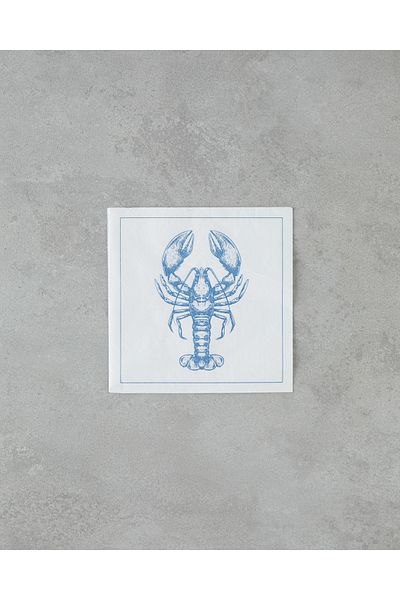 English Home Blue Coastal Scorpion Papyrus 20 Pcs 33X33 cm Paper Napkins