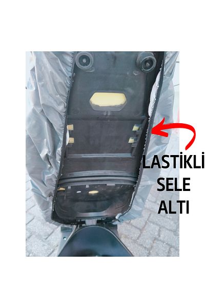 RS JANTİ STORE 4Seasons Waterproof Engine Saddle Cover Compatible with 250Cc and 400 Cc Engines