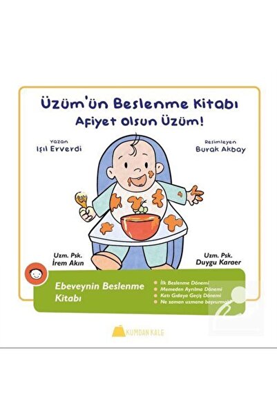 Kumdan Kale Yayınları Üzüm'ün Beslenme Kitabı / Afiyet Olsun Üzüm!