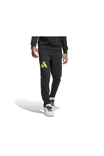 adidas Ανδρικό casual αθλητικό παντελόνι J Smi Pant JJ3073 Μαύρο