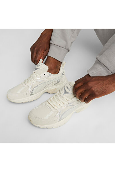 Puma Milenio Tech Suede Unisex Beyaz Günlük Spor Ayakkabı