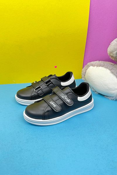 İmerShoes Casual Boys Girls White Kids Sneakers Velcro Thick Soled Comfortable Lightweight Sneakers 525Pf