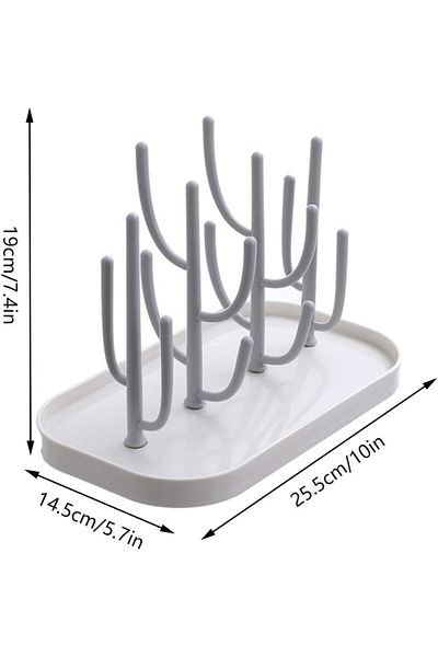 COOYA Baby Bottle Drying Rack, Creative Tree Branch Baby Bottle, Dryer Holder for Bottles