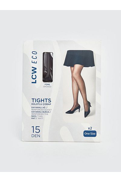 LC Waikiki Lcw Eco Grey 15 Denier Women's Pantyhose