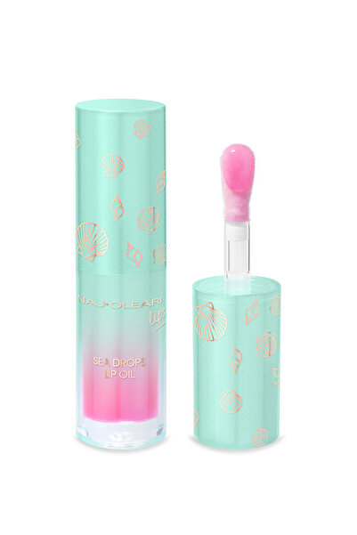 NAJ OLEARI Sea Drops Lip Oil - Pink Seashell - Dudak Yağı