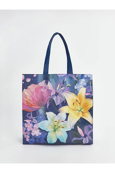 LC Waikiki New Season Floral Shopping Bag - S5Lb49Z8