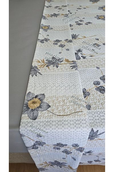 pınarhome collectıon مفرش سرير دبس 100% مقاس 240x260 سم