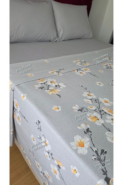 pınarhome collectıon 100% Cotton Honeycomb Pique Bed Cover Single (the Package Includes Only Pique Bed Cover.)
