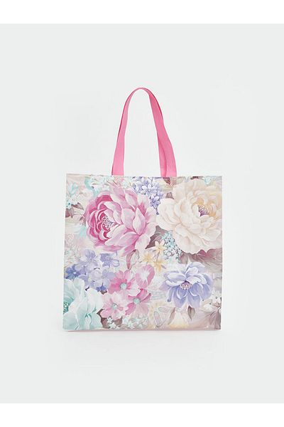 LC Waikiki New Season Floral Shopping Bag - S5Lc65Z8