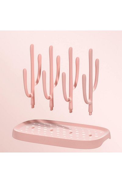 COOYA Baby Bottle Drying Rack, with Drainer Countertop Holder for Teats, Pump Parts, and Accessories