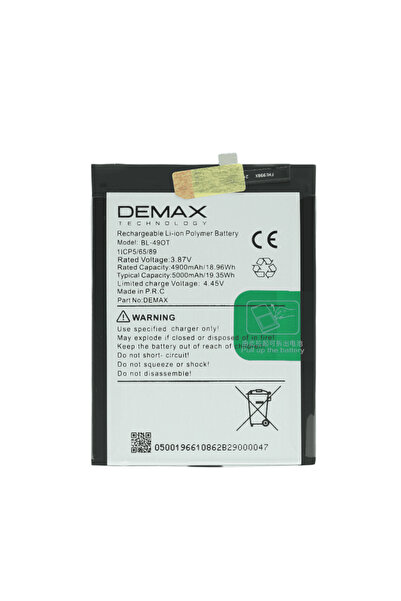DEMAX TECHNOLOGY Tecno Camon 20 Pro Güçlendirilmiş Batarya BL-49OT