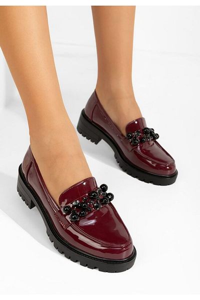 B T Shoes Mocasini cu talpa groasa Ifea grena