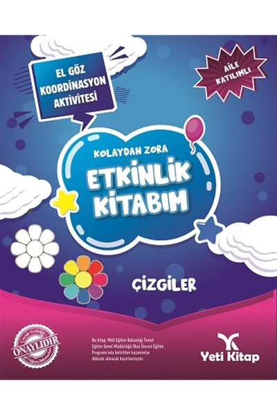 yeti kitap My Easy to Zora Activity Book - Lines