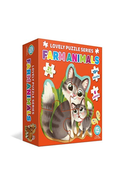 Circle Toys Lovely Puzzle Farm Anımals