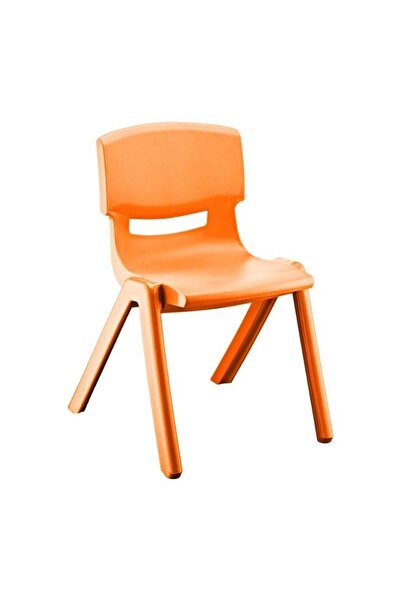 IRAK PLASTİK Jumbo Plastik Çocuk Sandalyesi Turuncu - 25cm