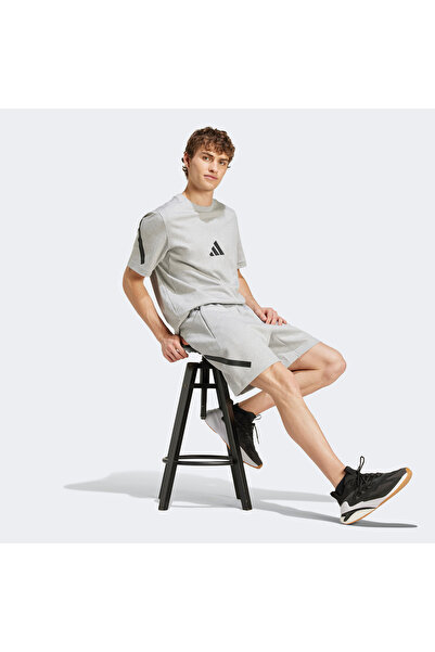 adidas Z.N.E. Erkek Gri Şort