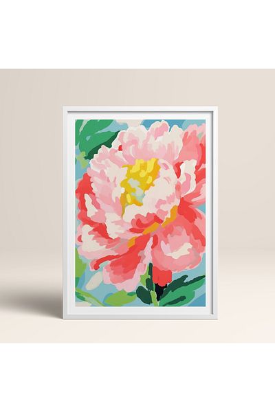 HOMEPACK Single Wooden Framed Painting One Piece Poster Painting Tk/1074