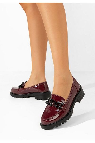B T Shoes Mocasini cu talpa groasa Ifea grena