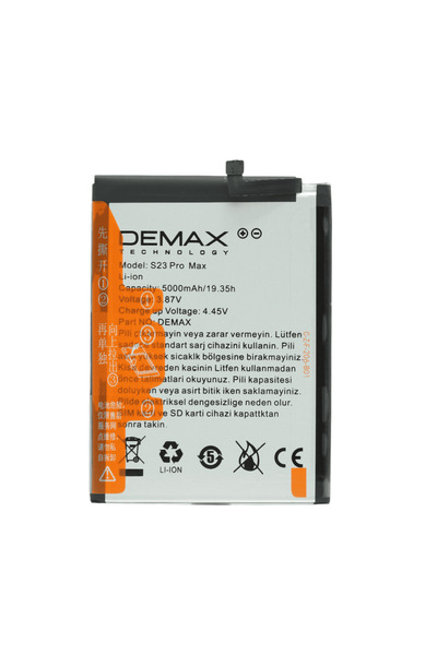 DEMAX TECHNOLOGY Reeder S23 Pro Max Güçlendirilmiş Batarya S23ProMax