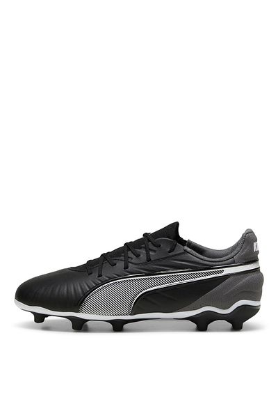 Puma Fekete fiú futballcipő 10804801-KING MATCH FG/AG Jr