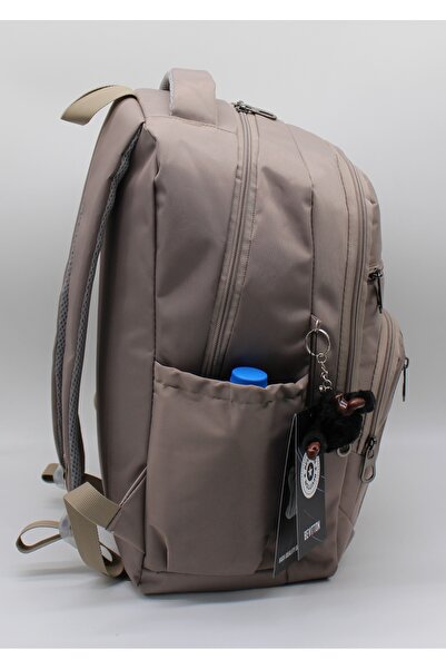 ÇantaExpress 1710 Mink Water Resistant School Bag Unisex School Backpack