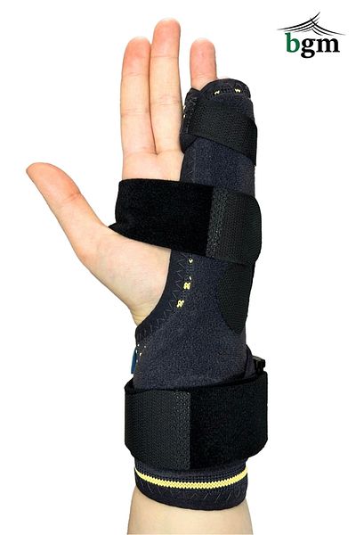 bgm Boxer Broken Splint Black High Quality Boxer Broken Stabilizer Bracelet