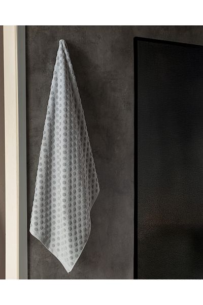 Madame Coco 100% Cotton Bath Towel - Gray