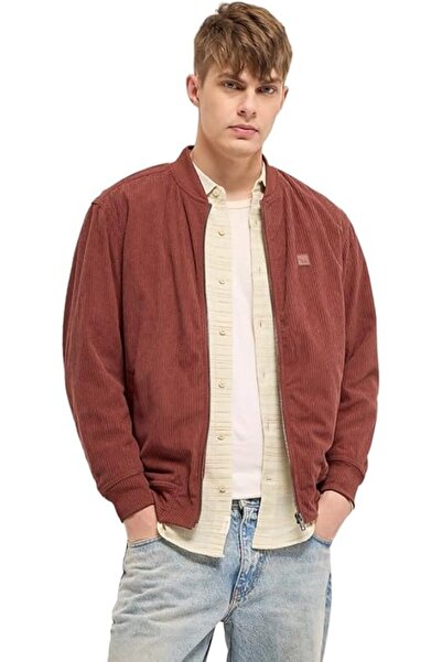 The Bear House جاكيت رجالي بني من البوليستر - ملابس خارجية أنيقة وخفيفة الوزن...