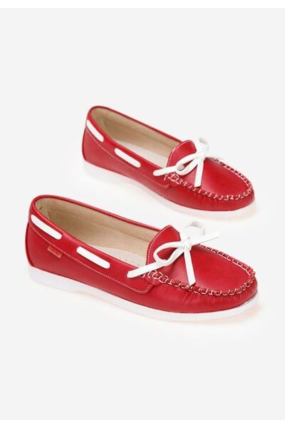 B T Shoes Women's red Locanda loafers
