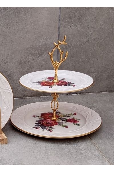 Pinkev Ceramic Layered Cookie Holder