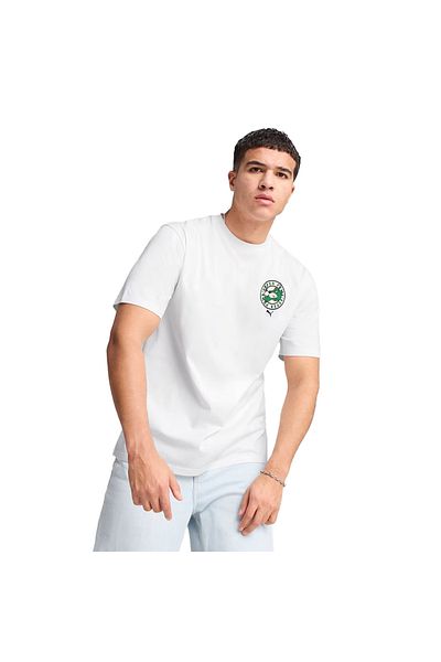Puma ΓΡΑΦΙΚΑ Ανδρικό μπλουζάκι με χαλαρή εφαρμογή Super PUMA