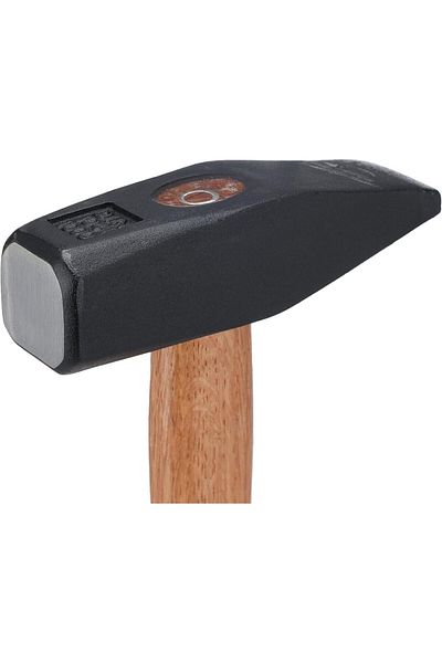 TOTAL 1000g Machinist Hammer, Hardwood Handle, Carbon Steel