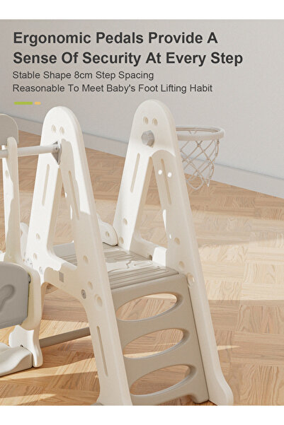 Ma Baby 7 in 1 Toddler Slide Set Multifunctional Slide Swing Combination Exercise Climbing