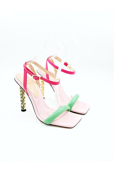 Tenau صنادل نسائية من الجلد الطبيعي