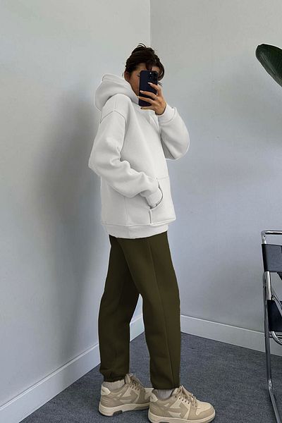 BayBayan Γυναικείο Σετ Αθλητικό και Casual Oversize Φόρμα
