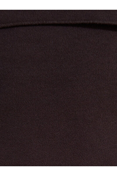 Dilvin 91422 Рокля без презрамки - тъмнокафява