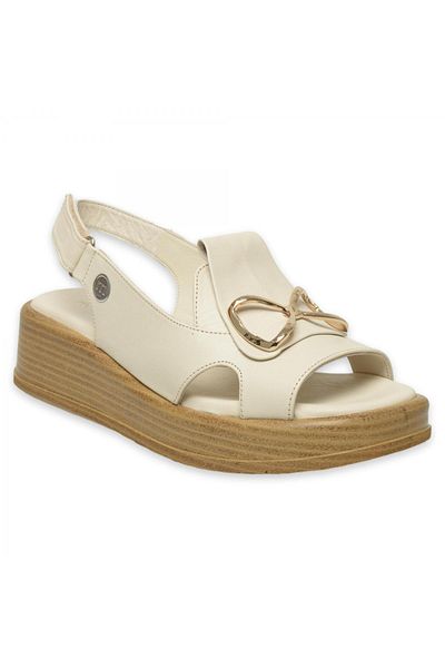 Mammamia D25Ys-2780Z Daily Cream Women's Sandals