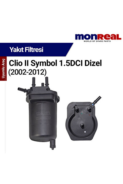 Monreal Clio II Symbol 1.5 DCI (2002-2012) Filtresi (Yakıt) - MONREAL