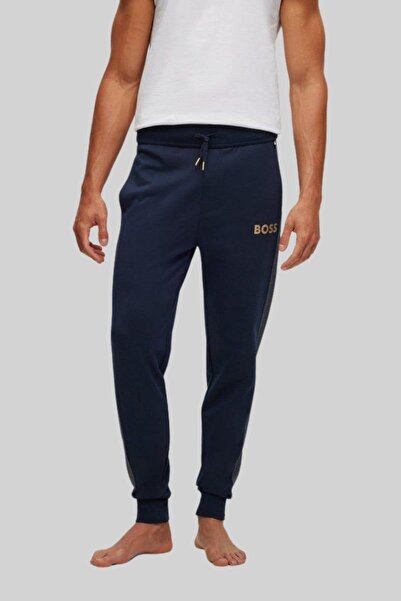 BOSS Regular Fit Erkek Spor Pantolon Lacivert
