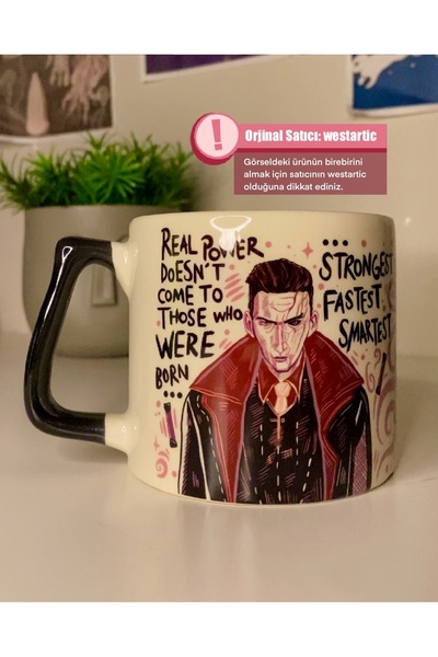 westartic ARCANE | Silco Baskılı Kupa Bardak Çay Kahve Fincanı