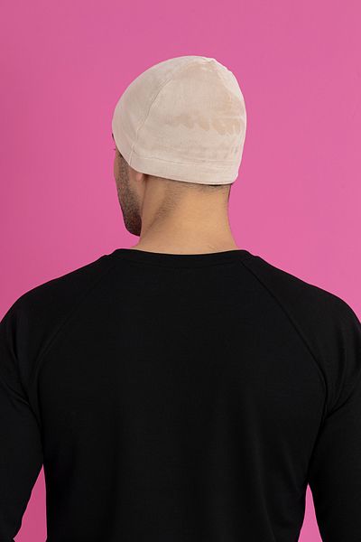 TEVOOY Lamb Feather Fabric Classic Beret