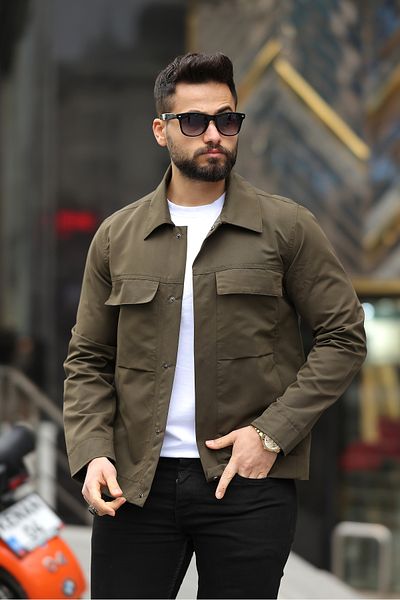 Boymen Ανδρικό μπουφάν Premium εποχιακό μπουφάν χωρίς επένδυση