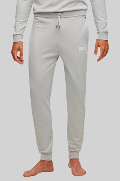 BOSS Regular Fit Erkek Spor Pantolon Gri