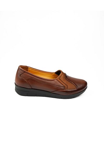 Castle Black 42743 Tan Leather Women's Casual Shoes