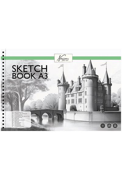 Nassau fine art Caiet de schite Sketchbook A3 Nassau Fine Art 32 file 130 gr