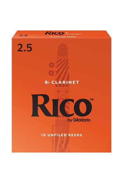Daddario D'Addario Woodwinds Rico Rca1025 Clarinet Reed No:2.5