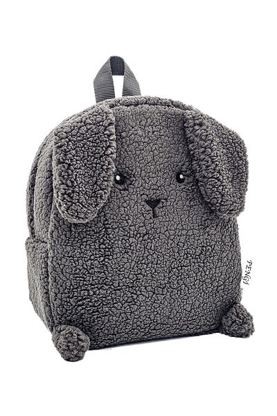 PENGİ Rabbit Anthracite 0 - 8 Years Kindergarten Nursery Children School / Backpack Wellsoft Plush