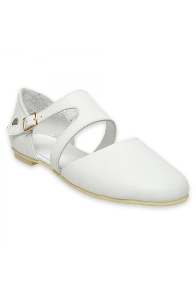 Mammamia D25Ya-885 Daily White Women's Ballerinas