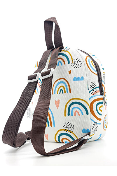 PENGİ [ İSTEDİĞİNİZ İSMİ NAKIŞLA YAZIYORUZ ] Bohem 0-8 Yaş Çocuk Sırt Çantası, kreş Çantası -Anaokulu